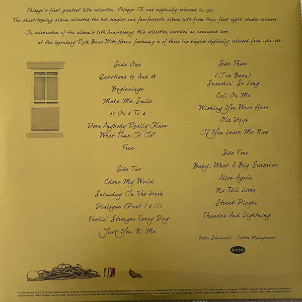 Chicago (2) – Chicago IX 50th Anniversary Expanded Greatest Hits - LP