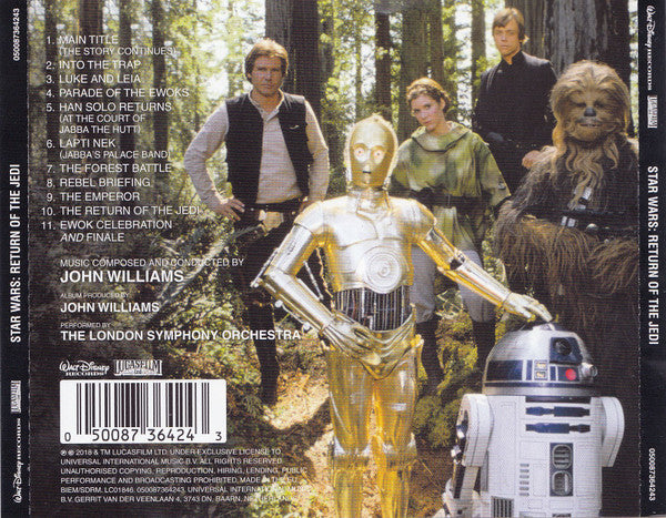 Soundtrack - Star Wars Return Of The Jedi - CD