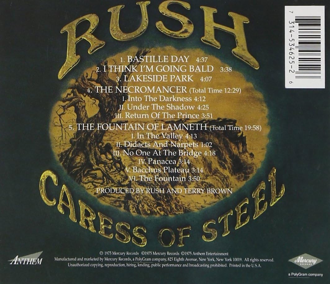 Rush – Caress Of Steel CD
