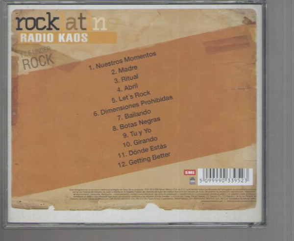 Radio Kaos – Rocklatino - CD