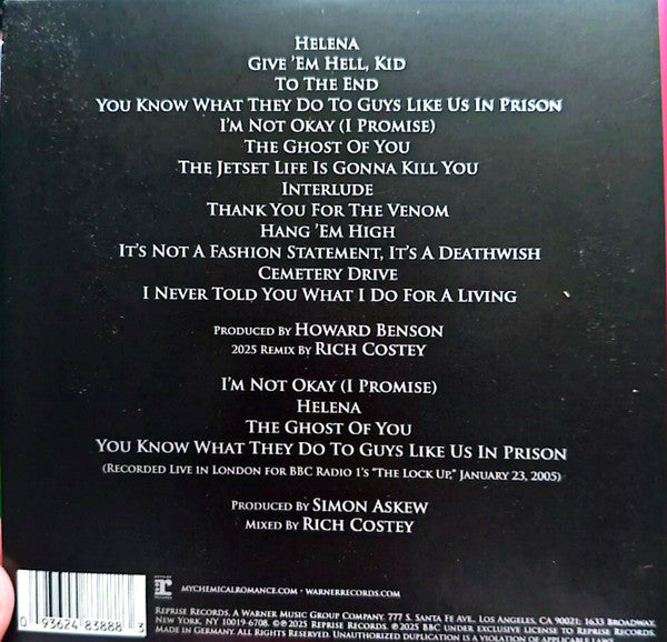 My Chemical Romance – Three Cheers For Sweet Revenge Deluxe Edition - CD