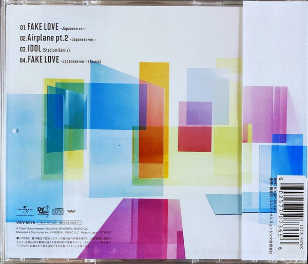 BTS (4) – Fake Love / Airplane pt.2 - CD