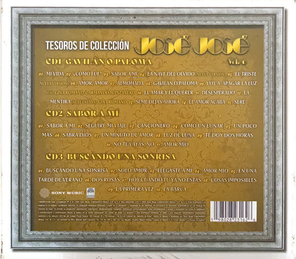 José José – Tesoros De Colección Vol. 6 - CD