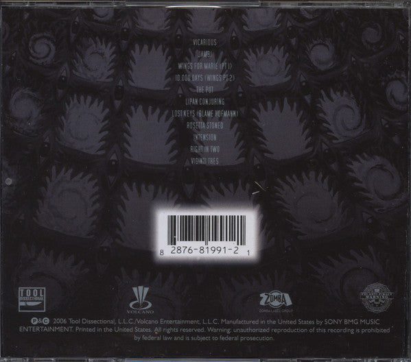 Tool – 10,000 Days CD