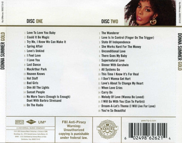 Donna Summer – Gold - CD