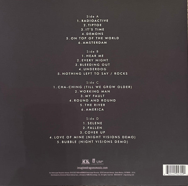 Imagine Dragons – Night Visions 10Th Anniversary - LP