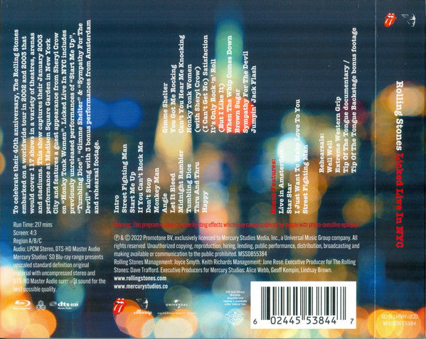 Rolling Stones – Licked Live In NYC CD