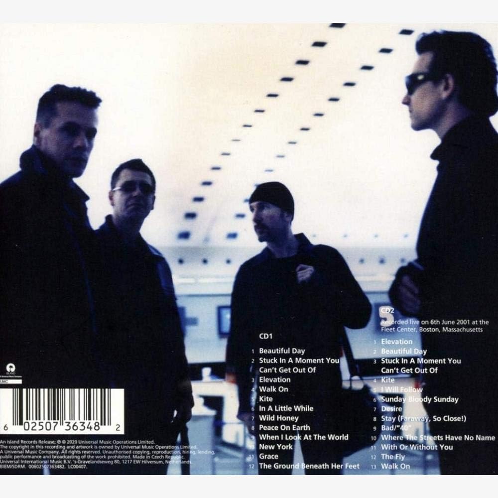 U2 – All That You Can't Leave Behind CD