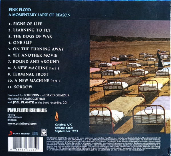 Pink Floyd - A Momentary Lapse of Reason CD