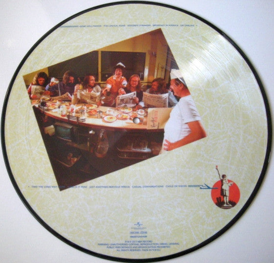 Supertramp – Breakfast In America - LP Picture Disc