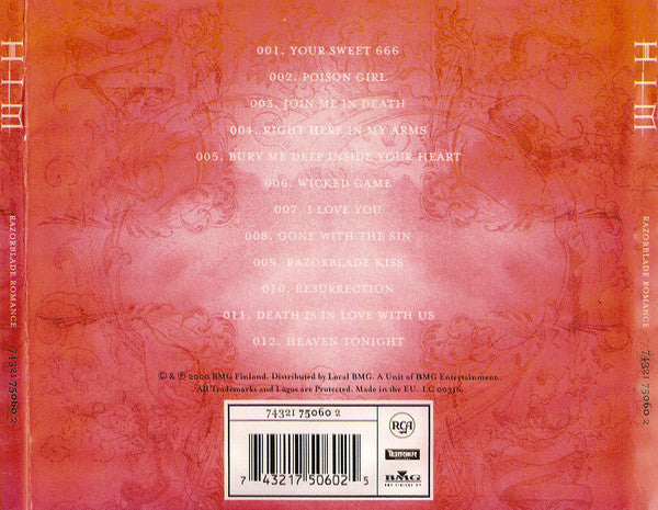 HIM – Razorblade Romance - CD