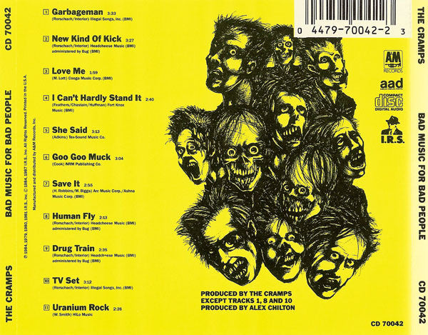 The Cramps - Bad Music for Bad People - CD