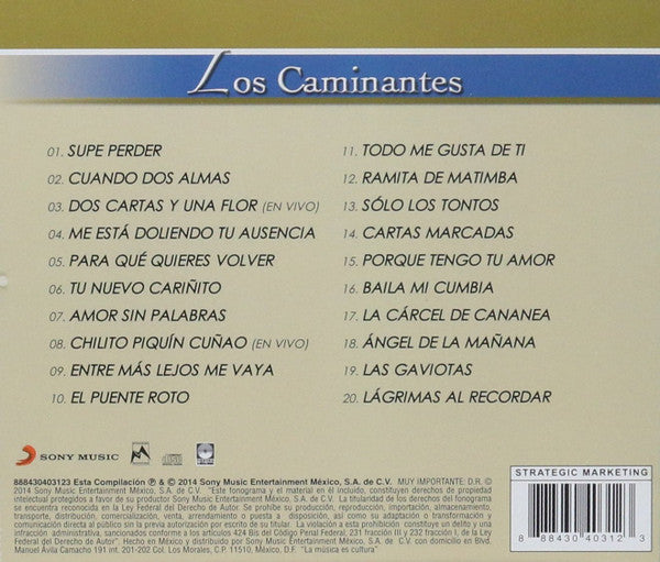 Los Caminantes – Brillantes - CD