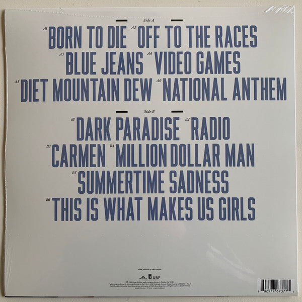 Lana Del - Rey Born To Die - LP Rojo