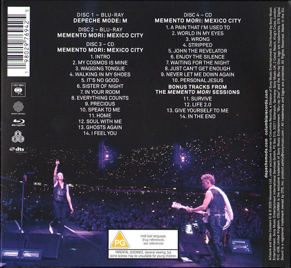 Depeche Mode – M - CD+Blu Ray