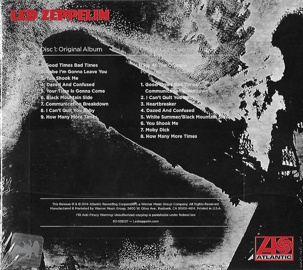 Led Zeppelin - Led Zeppelin CD