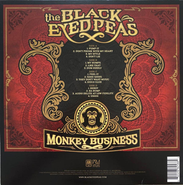 The Black Eyed Peas – Monkey Business - LP