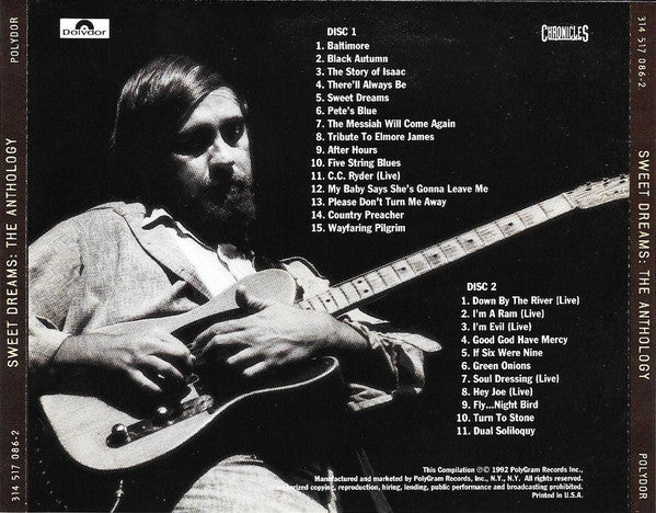 Roy Buchanan – Sweet Dreams: The Anthology - CD