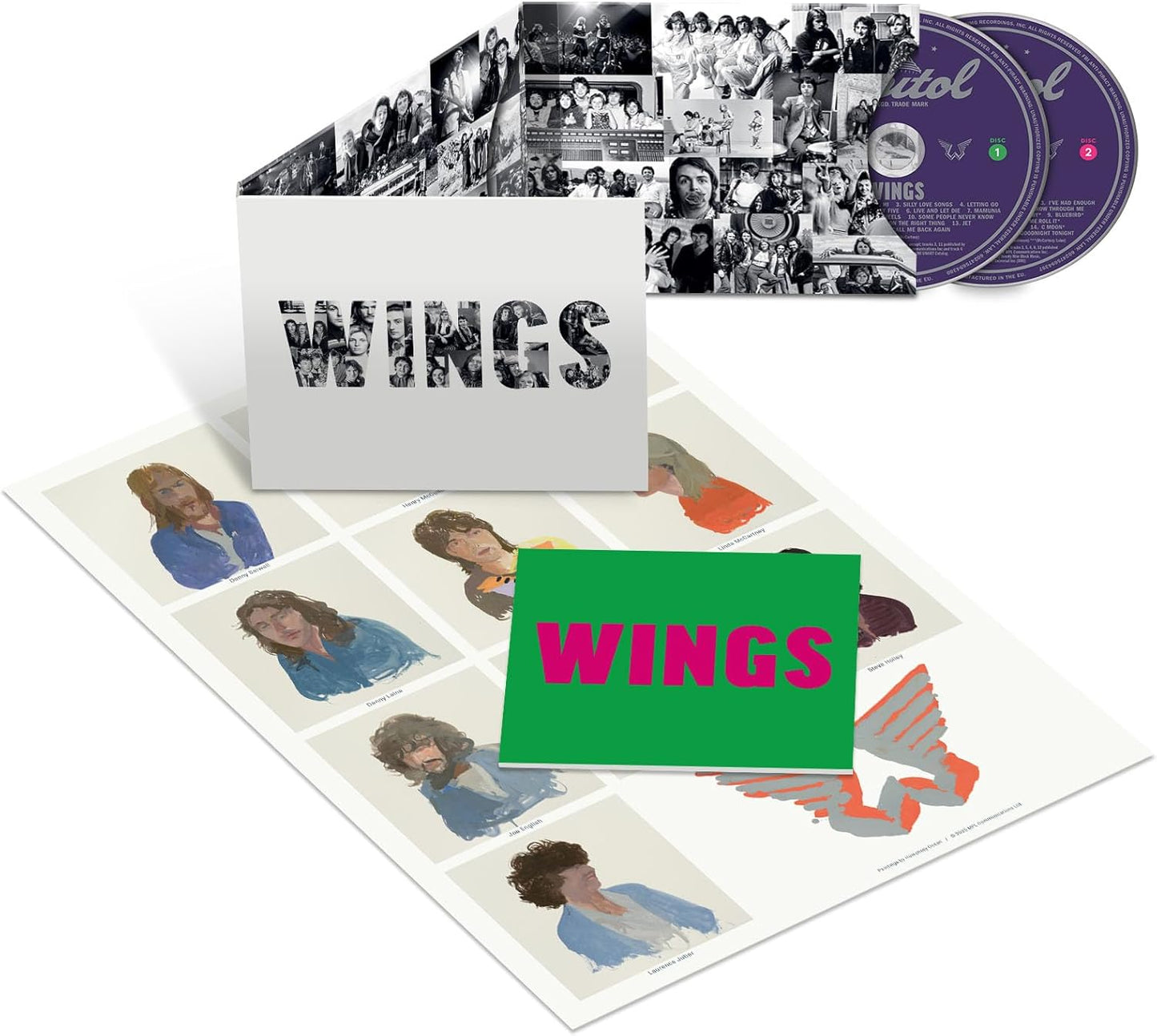 Paul McCartney and Wings - WINGS Deluxe 2 CD