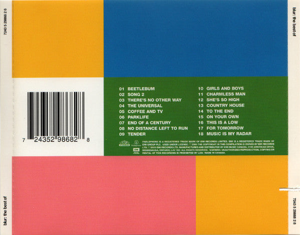 Blur – The Best Of - CD