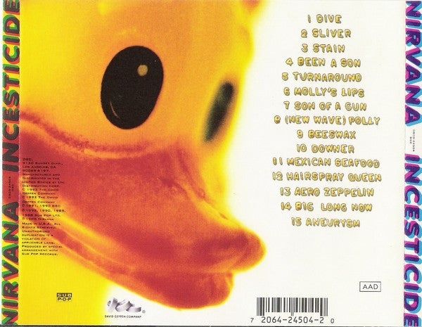 Nirvana – Incesticide - CD
