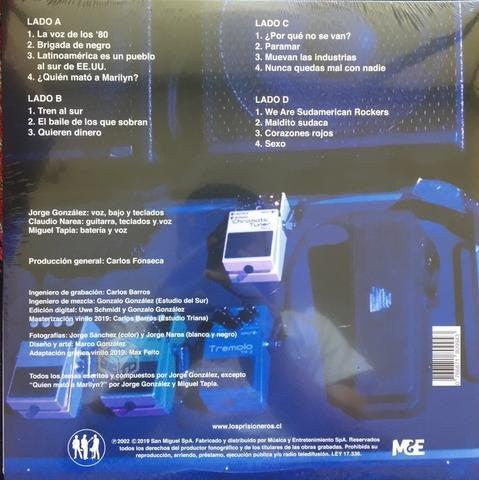 Los Prisioneros – Estadio Nacional Volumen 1 - LP