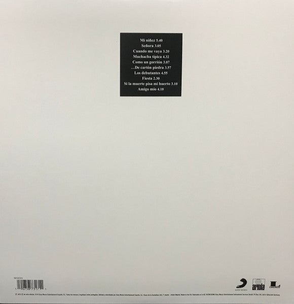 Joan Manuel Serrat – Mi Niñez (1970) - LP