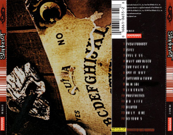 Slipknot – Slipknot - CD