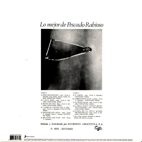 Pescado Rabioso – Lo Mejor De Pescado Rabioso - LP