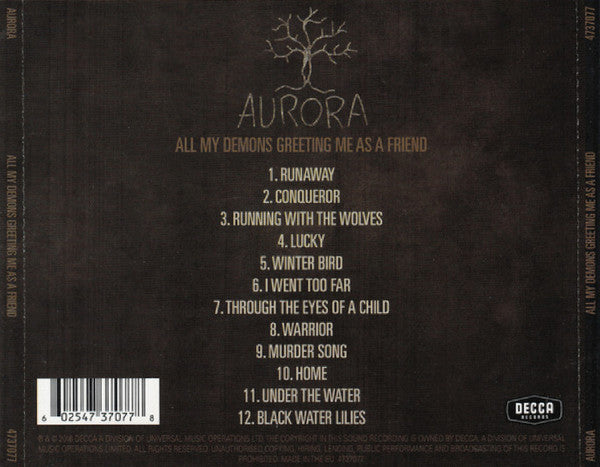 Aurora – All My Demons Greeting Me As A Friend - Cd