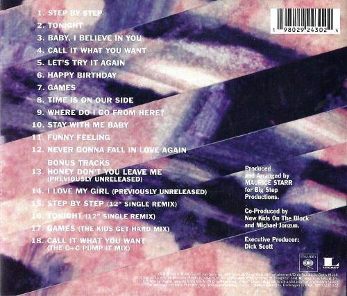 New Kids On The Block – Step By Step (35th Anniversary) - CD