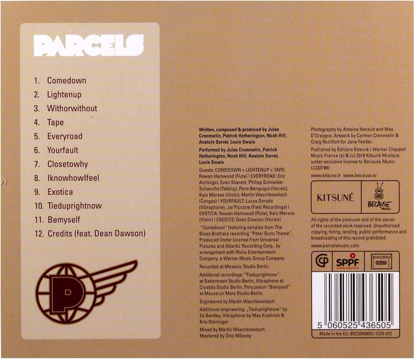 Parcels – Parcels CD