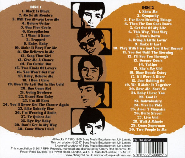 Los Bravos – Black Is Black: The Anthology 1966-1969 - CD