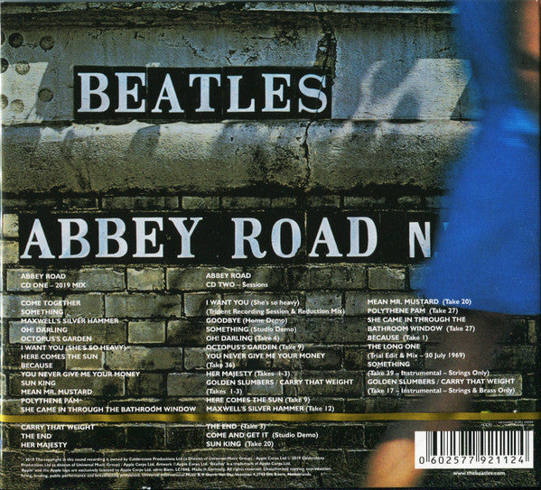 The Beatles – Abbey Road - 2 x CD, Album, Deluxe Edition, Reissue, Remastered, Unofficial Release, Anniversary Edition, Digipak
