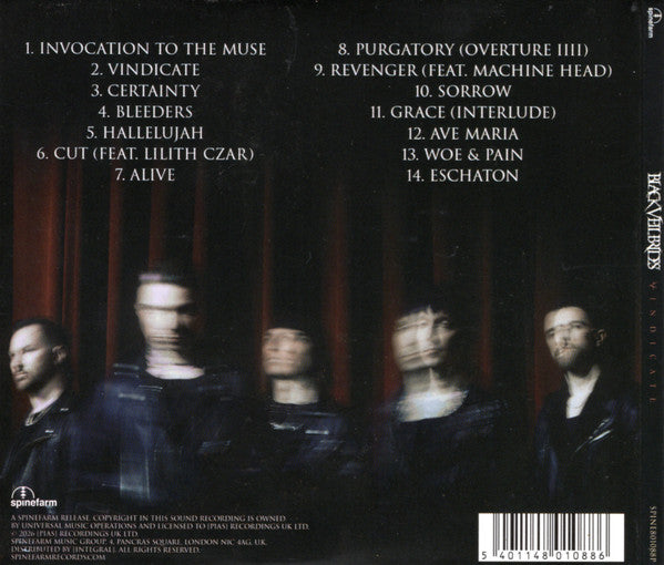 Black Veil Brides – Vindicate - CD