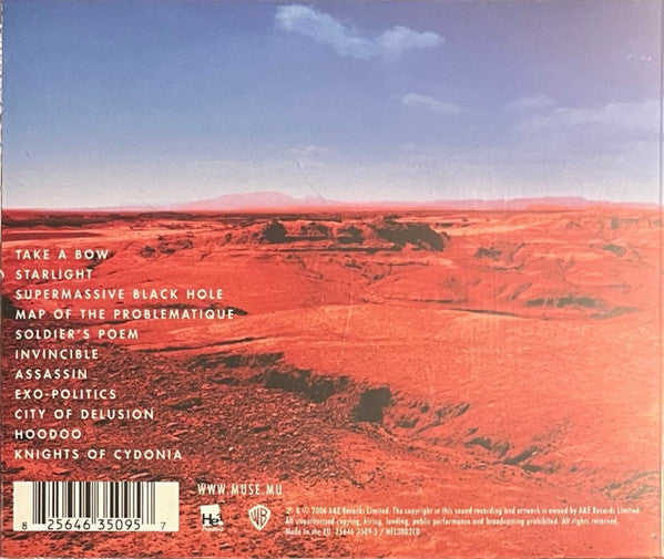 Muse – Black Holes & Revelations - CD