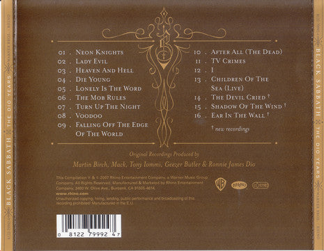 Black Sabbath – The Dio Years - CD