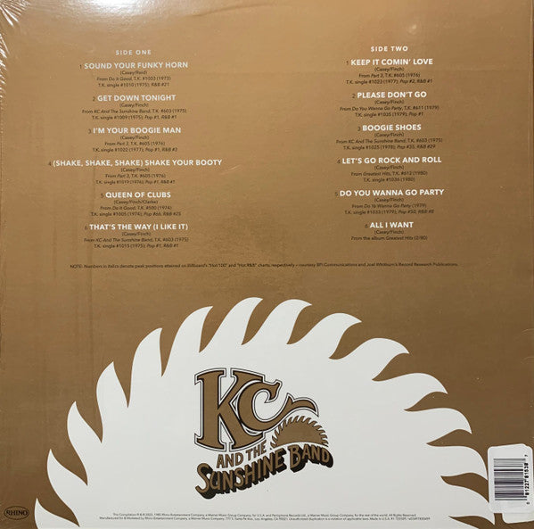 KC And The Sunshine Band – The Best Of KC And The Sunshine Band - LP Amarillo