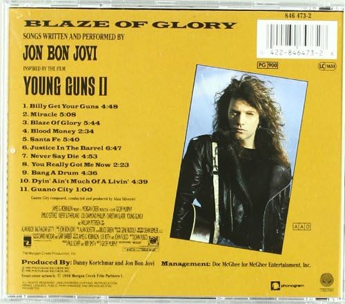 Jon Bon Jovi – Blaze Of Glory CD
