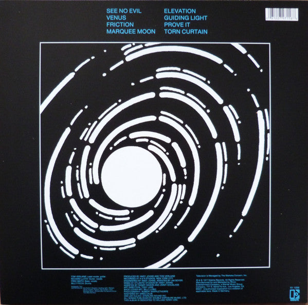 Television – Marquee Moon - LP