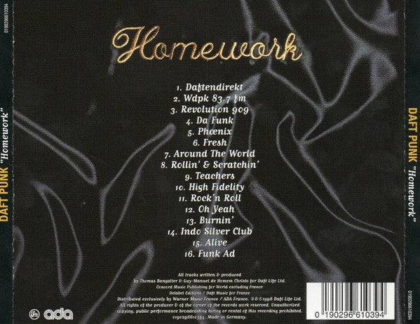 Daft Punk – Homework - CD