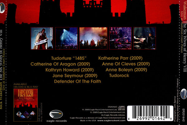 Rick Wakeman – The Six Wives Of Henry VIII (Live At Hampton Court Palace) - CD