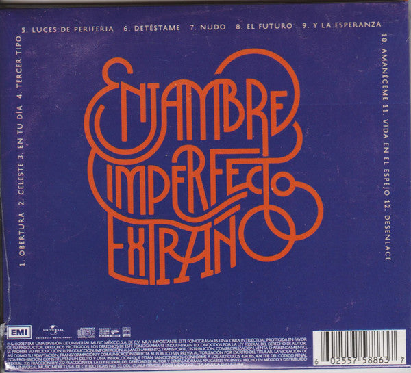 Enjambre – Imperfecto Extraño - CD