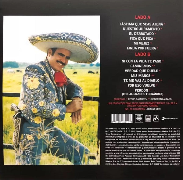 Vicente Fernández – Lastima Que Seas Ajena - LP