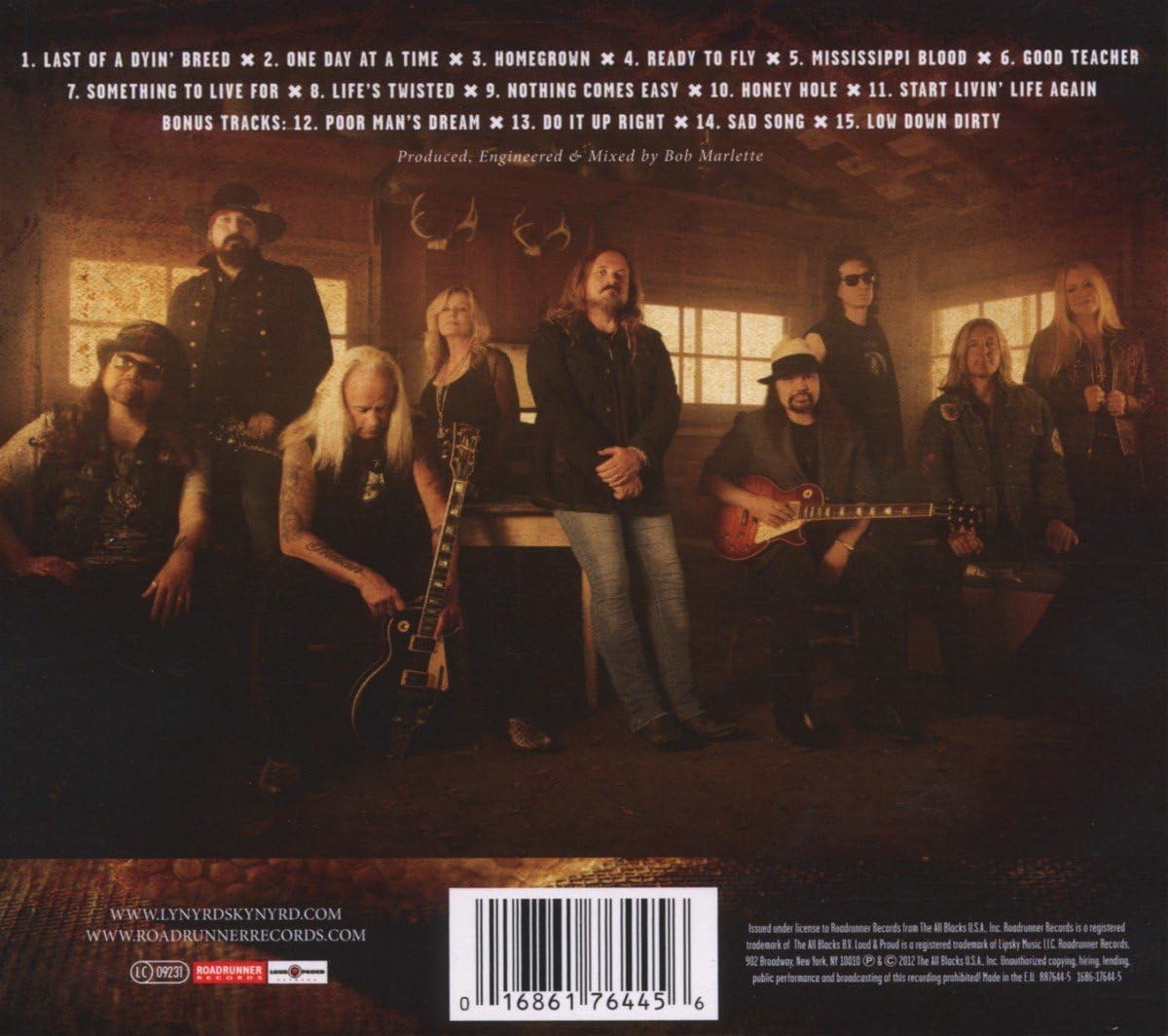 Lynyrd Skynyrd – Last Of A Dyin' Breed CD
