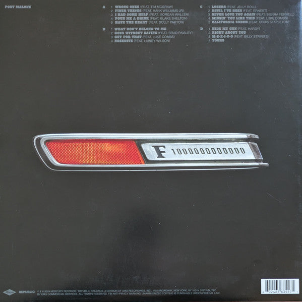 Post Malone – F-1 Trillion - LP