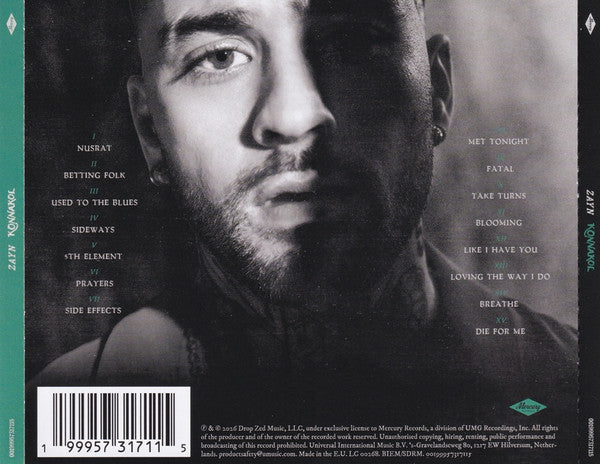 Zayn - Konnakol - CD