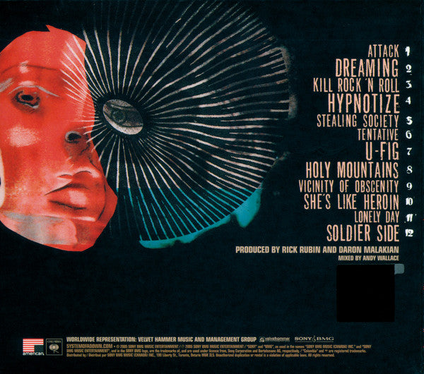 System Of A Down – Hypnotize - CD