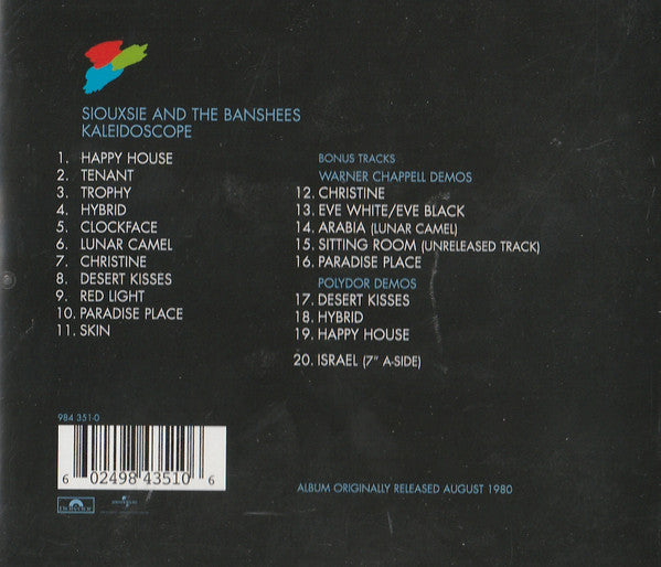 Siouxsie And The Banshees – Kaleidoscope - CD