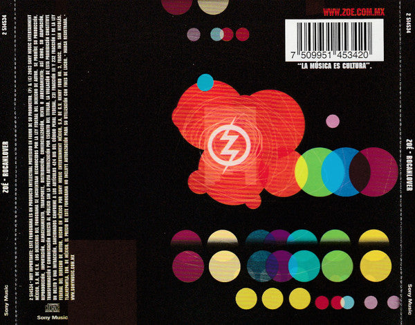Zoé – Rocanlover - CD